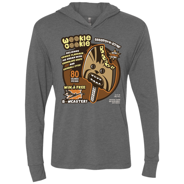 T-Shirts Premium Heather / X-Small Wookie Cookie Triblend Long Sleeve Hoodie Tee