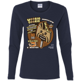 T-Shirts Navy / S Wookie Cookie Women's Long Sleeve T-Shirt