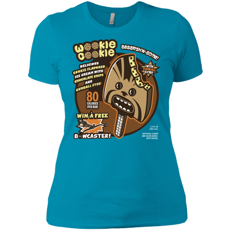 T-Shirts Turquoise / X-Small Wookie Cookie Women's Premium T-Shirt