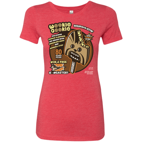T-Shirts Vintage Red / S Wookie Cookie Women's Triblend T-Shirt
