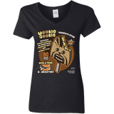 T-Shirts Black / S Wookie Cookie Women's V-Neck T-Shirt