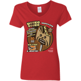 T-Shirts Red / S Wookie Cookie Women's V-Neck T-Shirt
