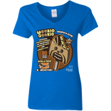 T-Shirts Royal / S Wookie Cookie Women's V-Neck T-Shirt