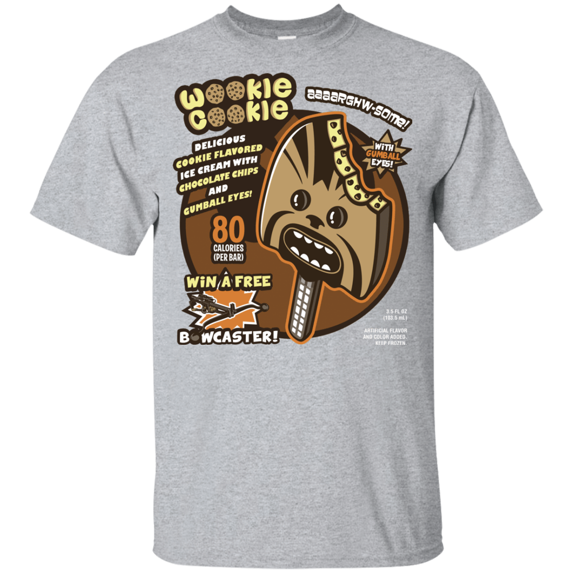 T-Shirts Sport Grey / YXS Wookie Cookie Youth T-Shirt