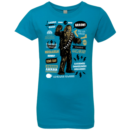 T-Shirts Turquoise / YXS Wookie Famous Quotes Girls Premium T-Shirt