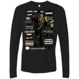 T-Shirts Black / Small Wookie Famous Quotes Men's Premium Long Sleeve