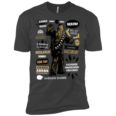 T-Shirts Heavy Metal / X-Small Wookie Famous Quotes Men's Premium T-Shirt