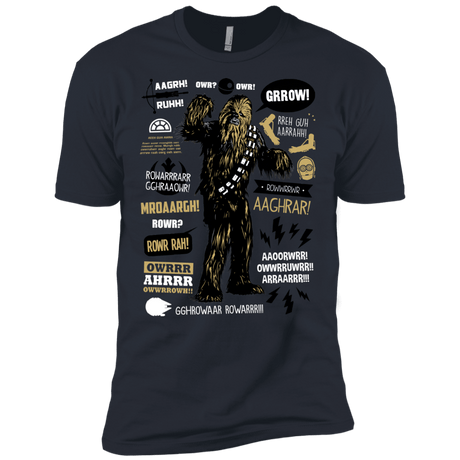 T-Shirts Indigo / X-Small Wookie Famous Quotes Men's Premium T-Shirt