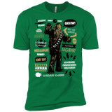 T-Shirts Kelly Green / X-Small Wookie Famous Quotes Men's Premium T-Shirt
