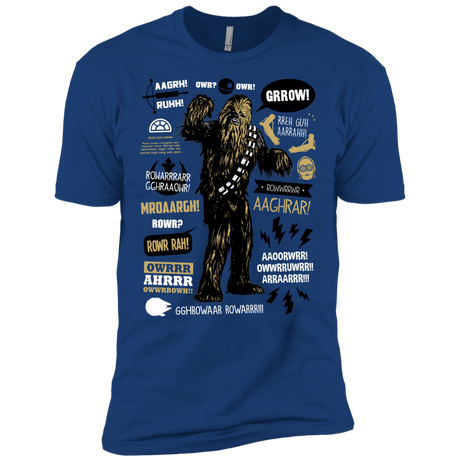 T-Shirts Royal / X-Small Wookie Famous Quotes Men's Premium T-Shirt