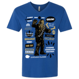 T-Shirts Royal / X-Small Wookie Famous Quotes Men's Premium V-Neck