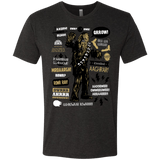 T-Shirts Vintage Black / Small Wookie Famous Quotes Men's Triblend T-Shirt