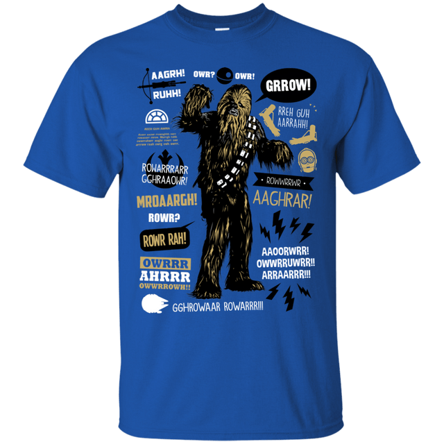 T-Shirts Royal / Small Wookie Famous Quotes T-Shirt