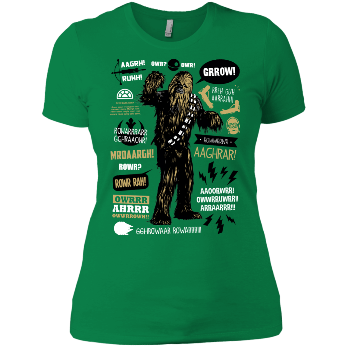 Wookie Famous Quotes Women's Premium T-Shirt – Pop Up Tee