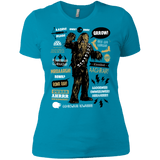 T-Shirts Turquoise / X-Small Wookie Famous Quotes Women's Premium T-Shirt