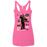 T-Shirts Vintage Pink / X-Small Wookie Famous Quotes Women's Triblend Racerback Tank