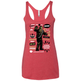 T-Shirts Vintage Red / X-Small Wookie Famous Quotes Women's Triblend Racerback Tank