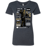 T-Shirts Vintage Navy / Small Wookie Famous Quotes Women's Triblend T-Shirt