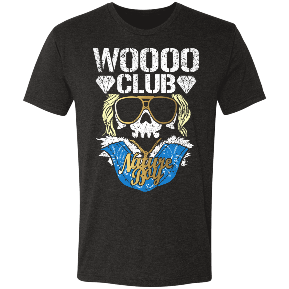 T-Shirts Vintage Black / S WOOOO Club Men's Triblend T-Shirt