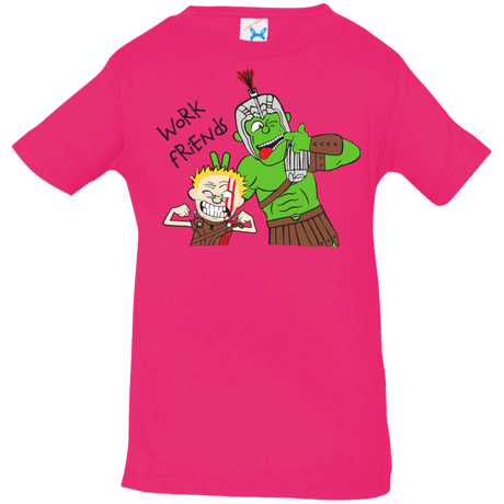 T-Shirts Hot Pink / 6 Months Work Friends Infant Premium T-Shirt