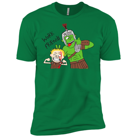 T-Shirts Kelly Green / X-Small Work Friends Men's Premium T-Shirt