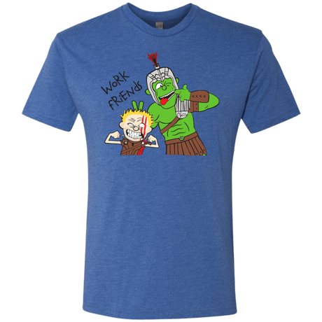 T-Shirts Vintage Royal / Small Work Friends Men's Triblend T-Shirt