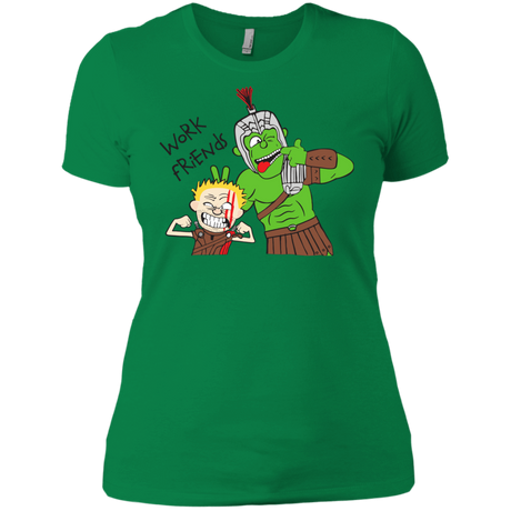 T-Shirts Kelly Green / X-Small Work Friends Women's Premium T-Shirt