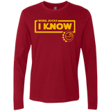 T-Shirts Cardinal / Small Work Sucks Men's Premium Long Sleeve