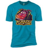 T-Shirts Turquoise / YXS Working Overtime Boys Premium T-Shirt