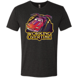 T-Shirts Vintage Black / Small Working Overtime Men's Triblend T-Shirt