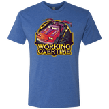 T-Shirts Vintage Royal / Small Working Overtime Men's Triblend T-Shirt
