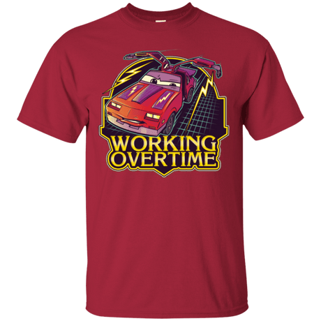 T-Shirts Cardinal / Small Working Overtime T-Shirt