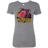 T-Shirts Premium Heather / Small Working Overtime Women's Triblend T-Shirt