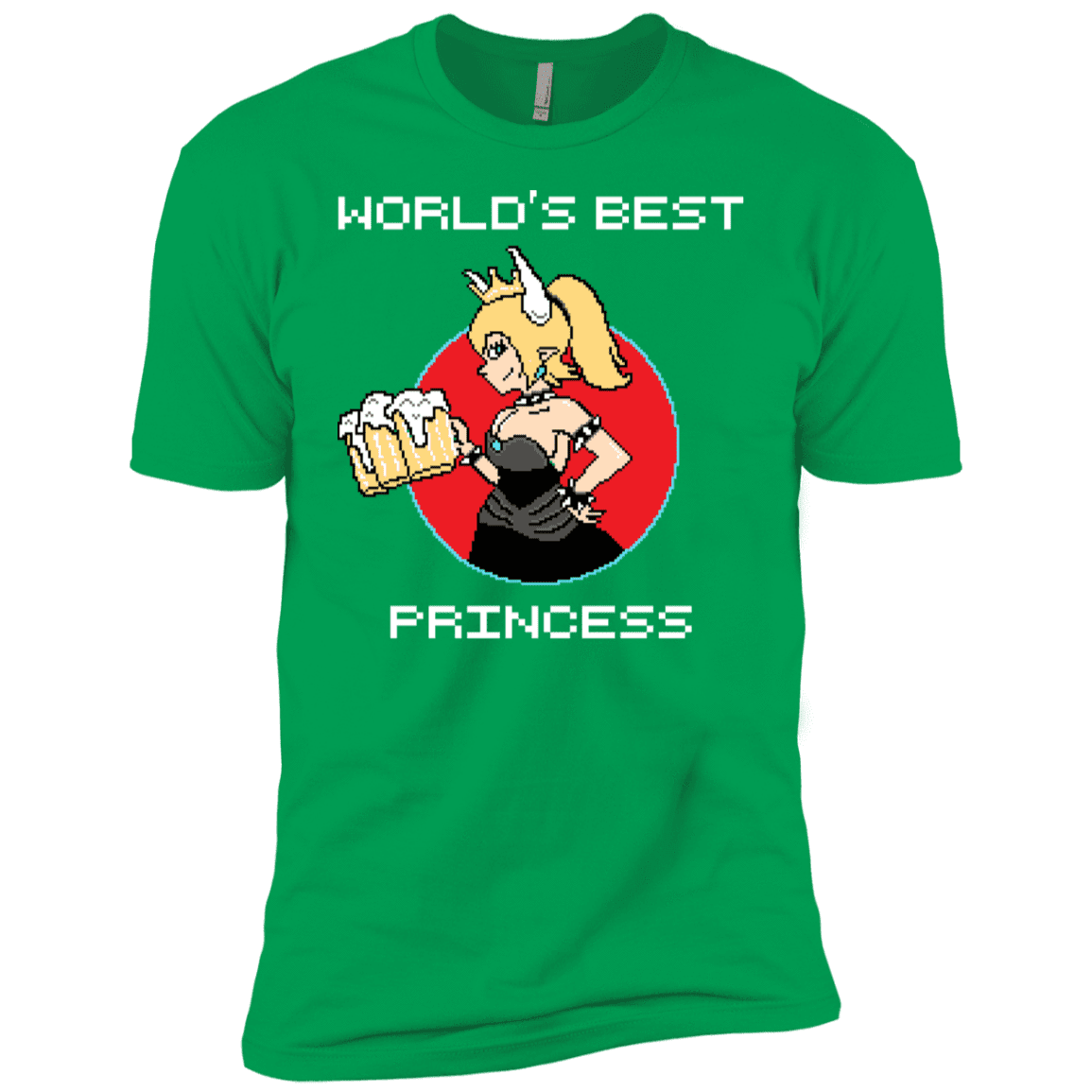 T-Shirts Kelly Green / YXS World's Best Princess Boys Premium T-Shirt