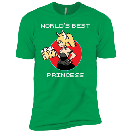 T-Shirts Kelly Green / YXS World's Best Princess Boys Premium T-Shirt