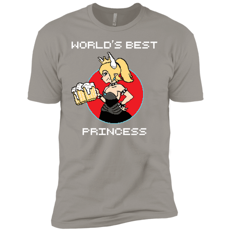 T-Shirts Light Grey / YXS World's Best Princess Boys Premium T-Shirt