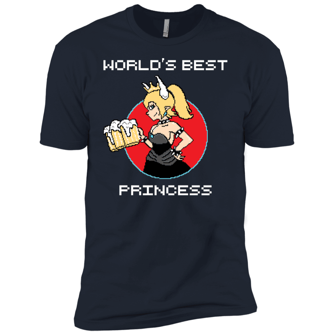 T-Shirts Midnight Navy / YXS World's Best Princess Boys Premium T-Shirt