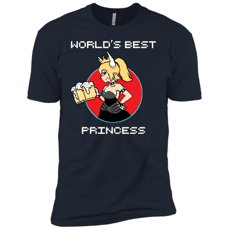 T-Shirts Midnight Navy / YXS World's Best Princess Boys Premium T-Shirt