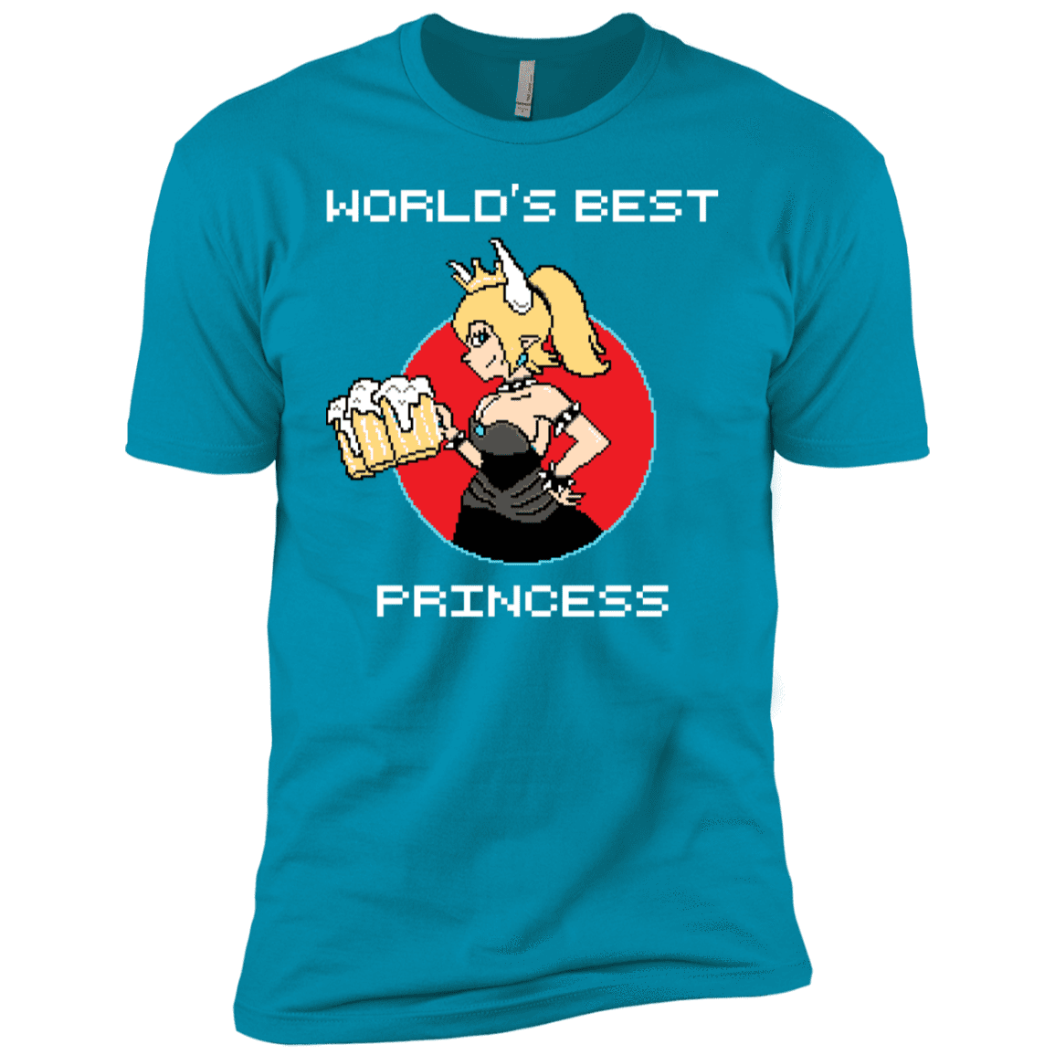 T-Shirts Turquoise / YXS World's Best Princess Boys Premium T-Shirt