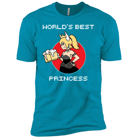 T-Shirts Turquoise / YXS World's Best Princess Boys Premium T-Shirt