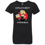 T-Shirts Black / YXS World's Best Princess Girls Premium T-Shirt