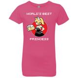 T-Shirts Hot Pink / YXS World's Best Princess Girls Premium T-Shirt