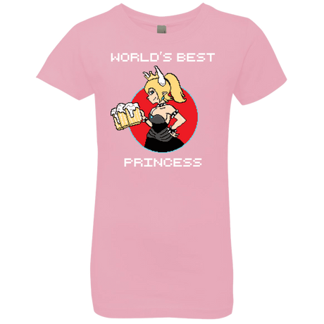 T-Shirts Light Pink / YXS World's Best Princess Girls Premium T-Shirt