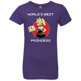 T-Shirts Purple Rush / YXS World's Best Princess Girls Premium T-Shirt