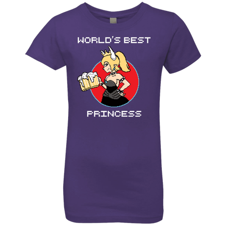 T-Shirts Purple Rush / YXS World's Best Princess Girls Premium T-Shirt