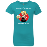 T-Shirts Tahiti Blue / YXS World's Best Princess Girls Premium T-Shirt