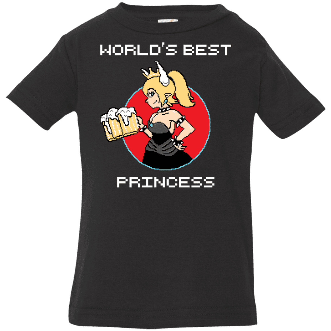 T-Shirts Black / 6 Months World's Best Princess Infant Premium T-Shirt