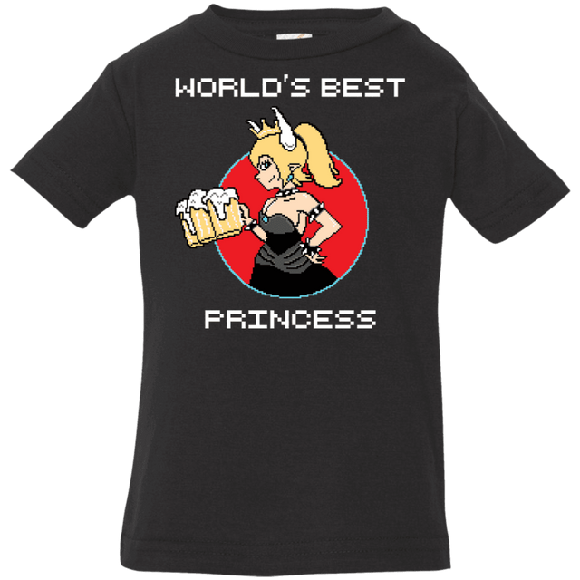 T-Shirts Black / 6 Months World's Best Princess Infant Premium T-Shirt