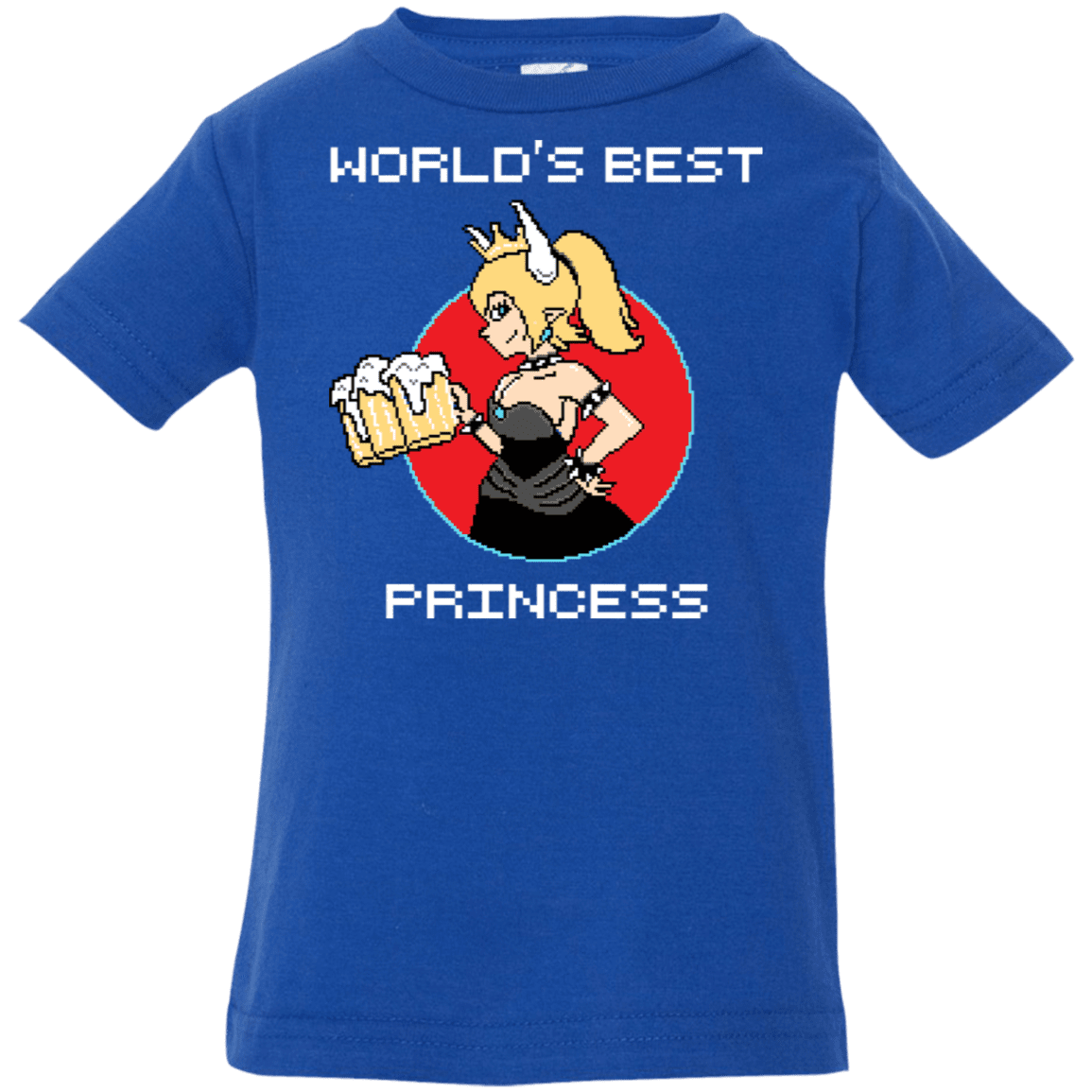 T-Shirts Royal / 6 Months World's Best Princess Infant Premium T-Shirt