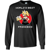 T-Shirts Black / S World's Best Princess Men's Long Sleeve T-Shirt